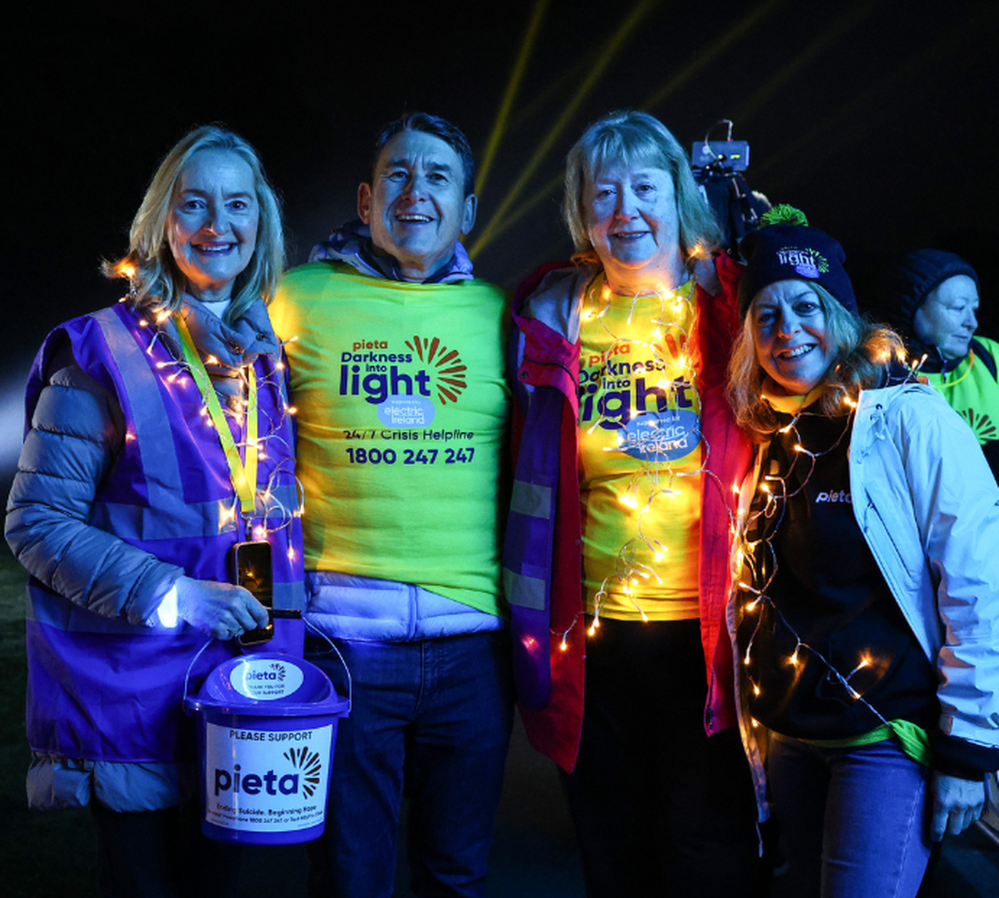 Pieta Staff and Volunteers at Darkness Into Light